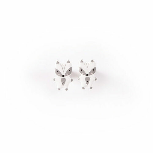 earrings-fox-white